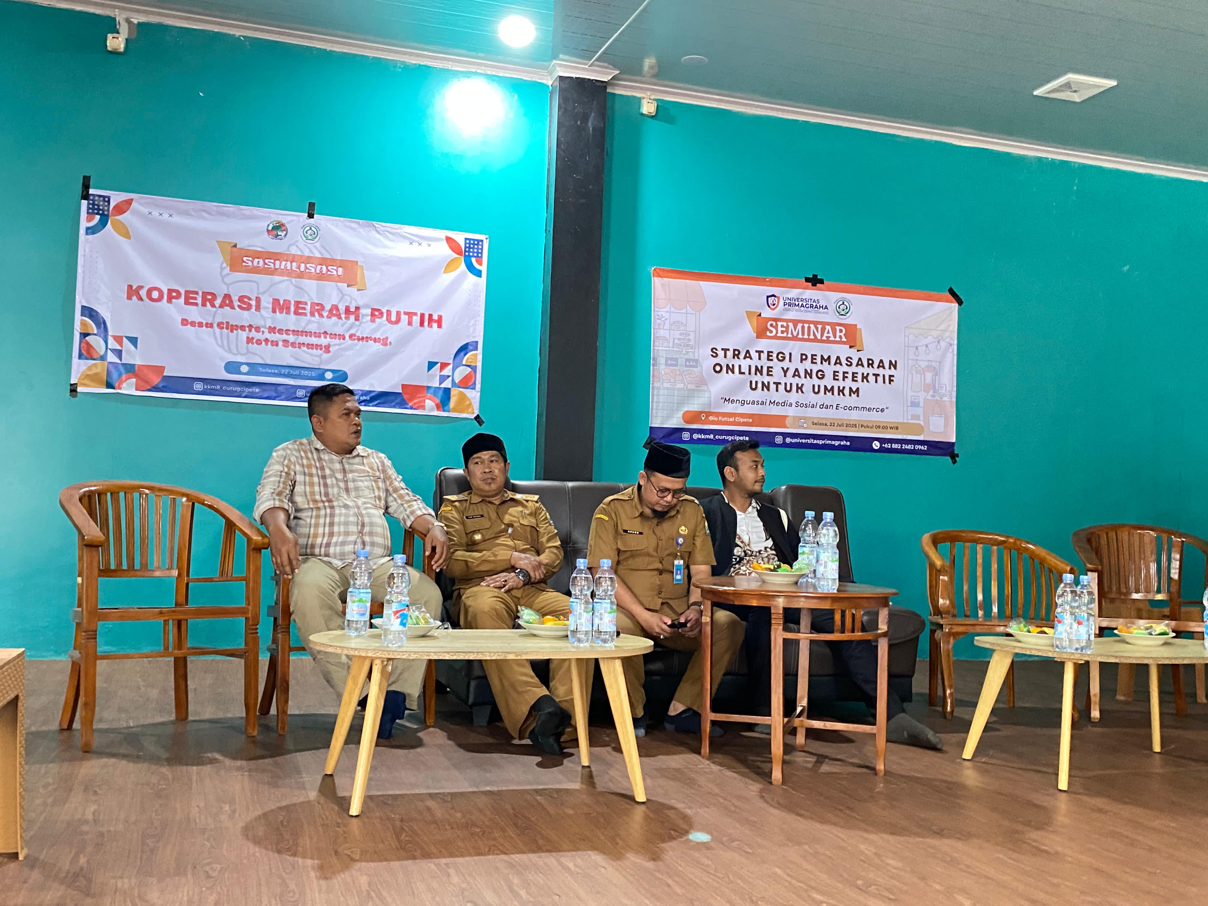 Seminar UMKM&Sosialisasi Koperasi Merah Putih